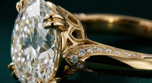 Nahid Venus Architectural Solitaire - Macro Detail