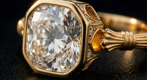 Soraya Grand Pavilion Solitaire - Macro Detail