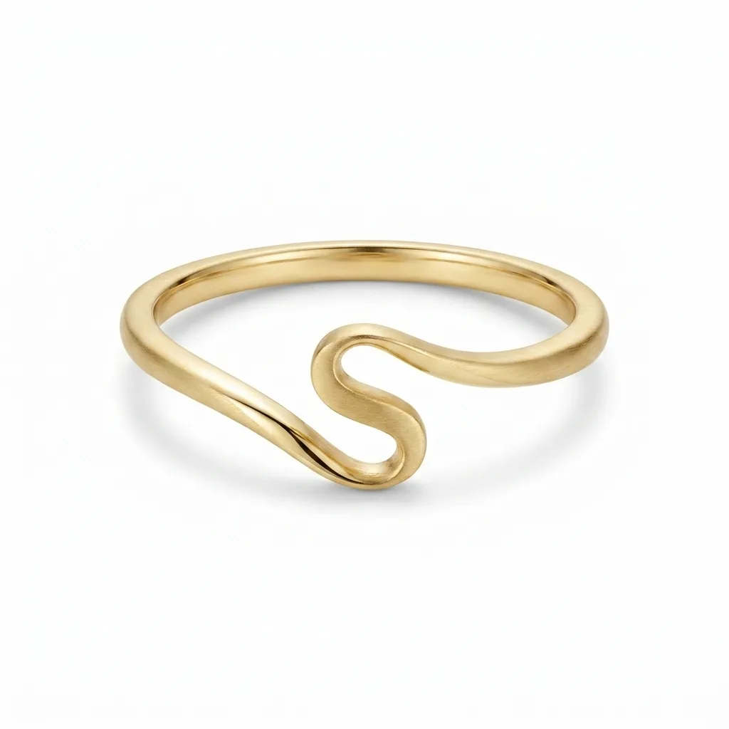 Emza Letter Ring