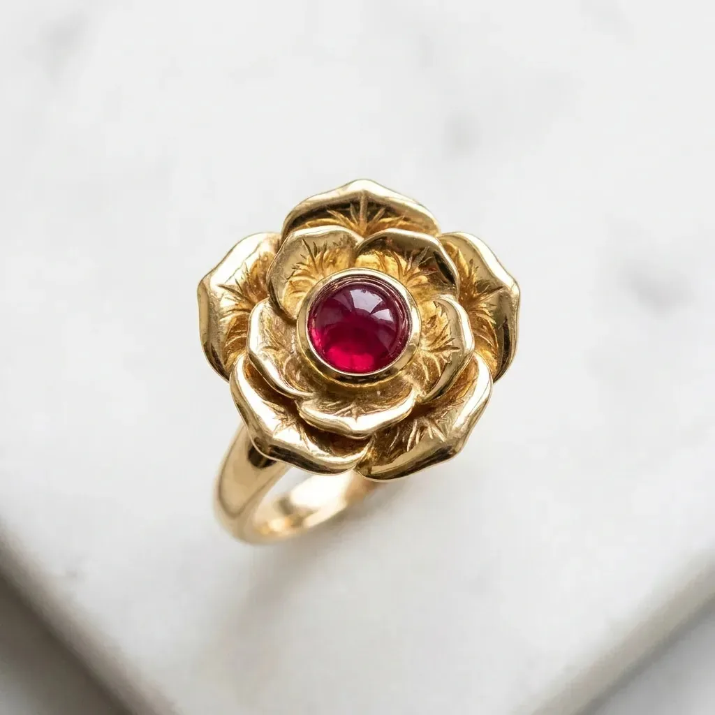 Golestan Rose Cocktail Ring
