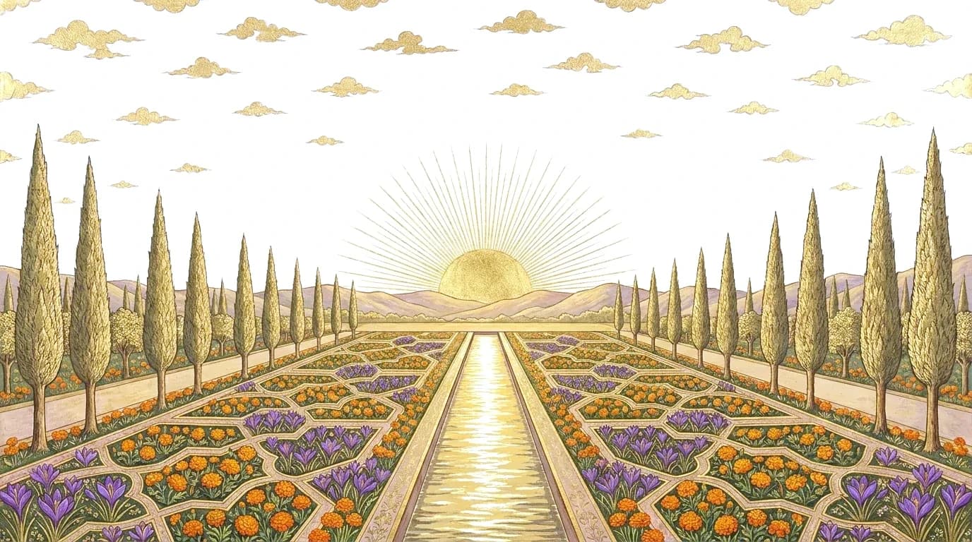 The Mehr world, painted in the atelier