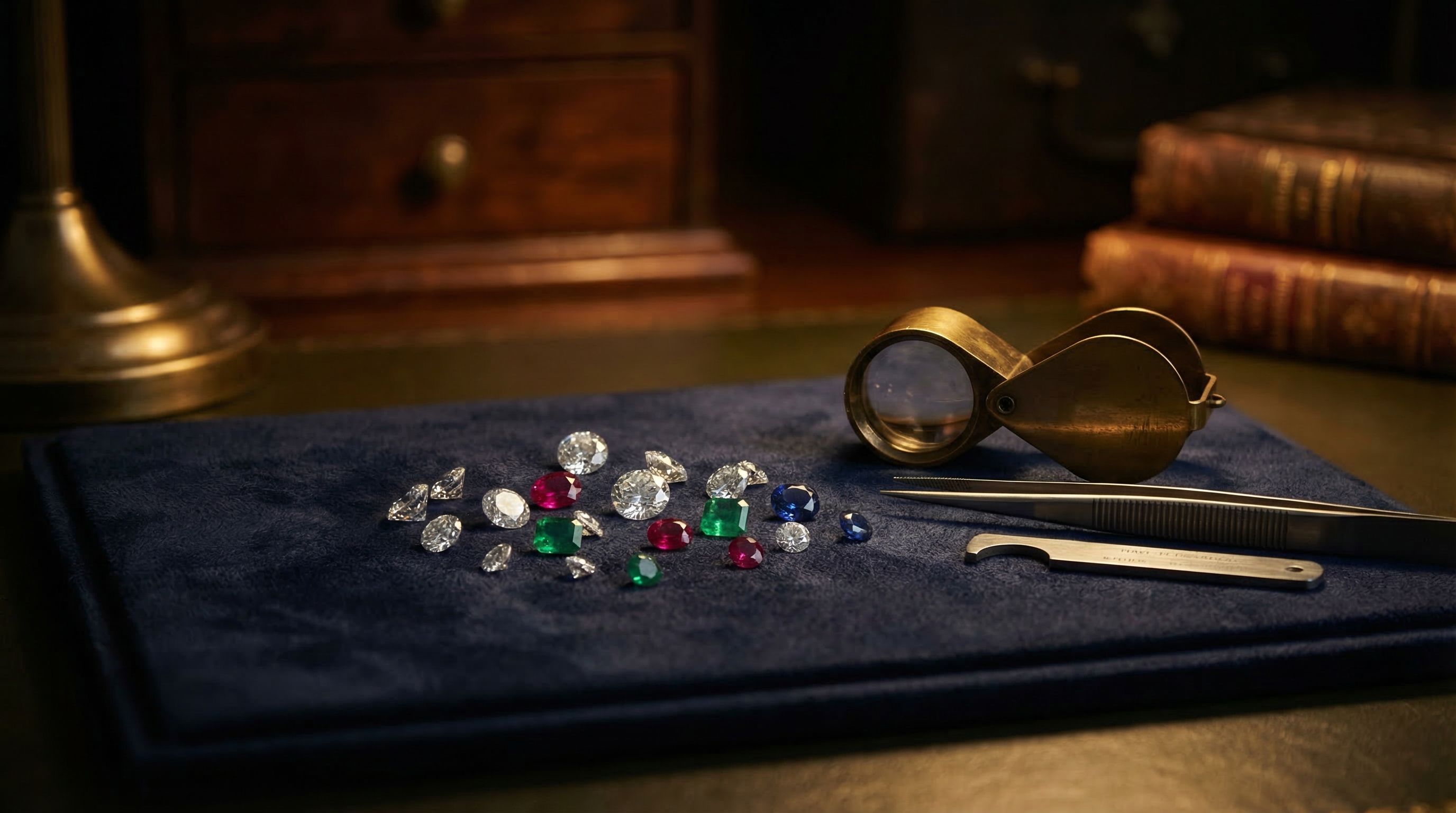 Loose diamonds and gemstones - fine jewellery investment