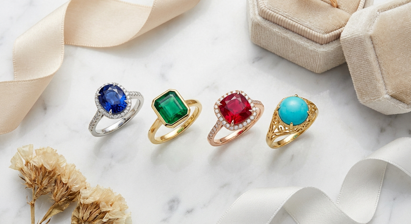 Coloured Gemstone Engagement Rings: Why 2026 Is the Year to Go Bold