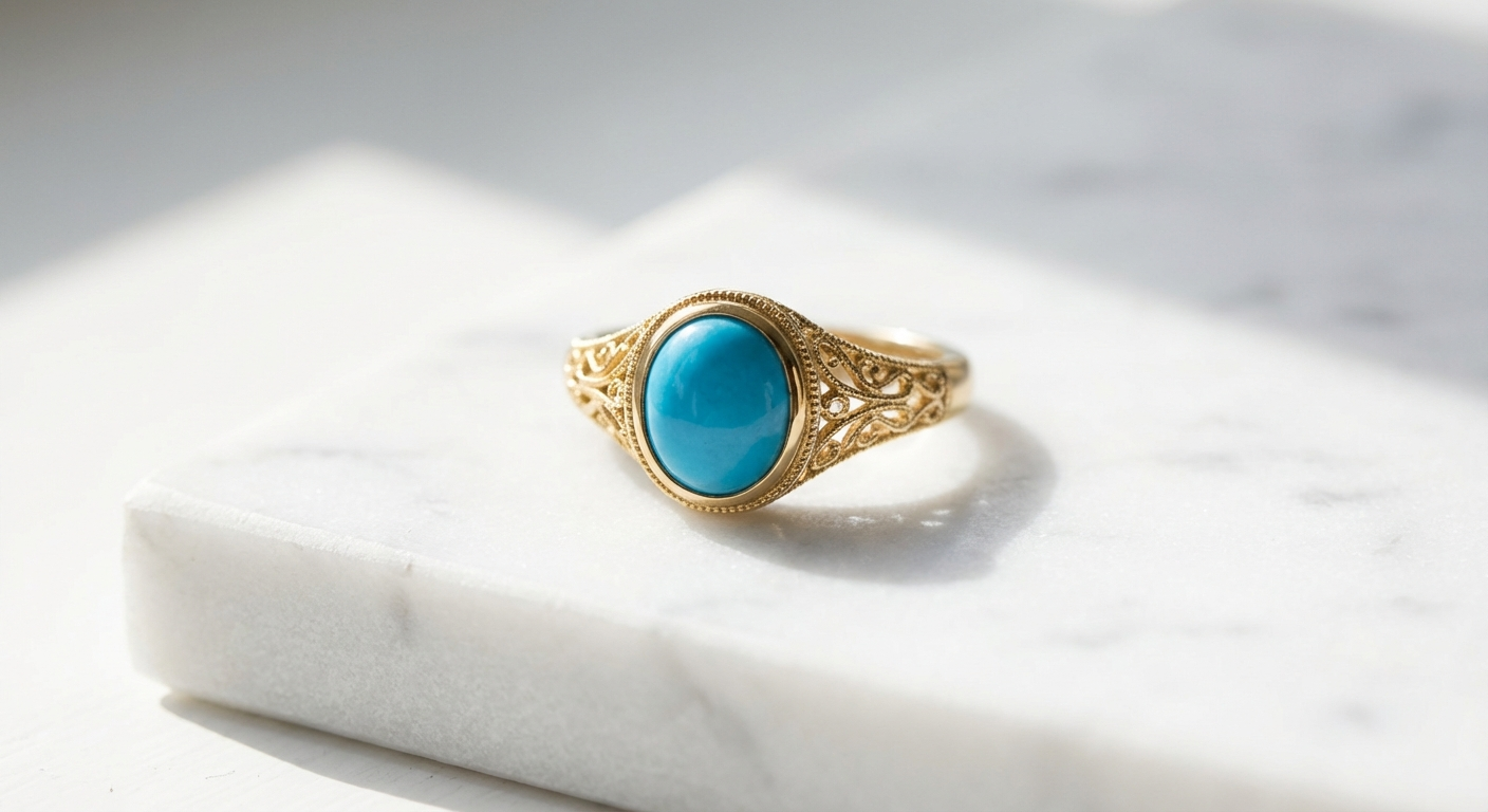 Persian Turquoise Engagement Rings: A Complete Guide