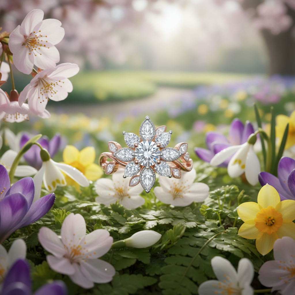 Spring Engagement Rings UK 2026: Floral and Nature-Inspired Designs