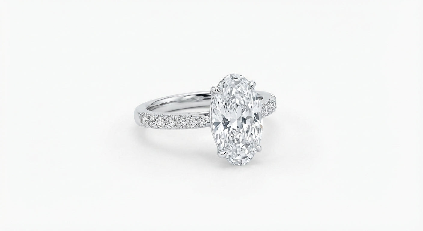 Moval Cut Diamond Engagement Rings UK: The 2026 Hybrid Trend