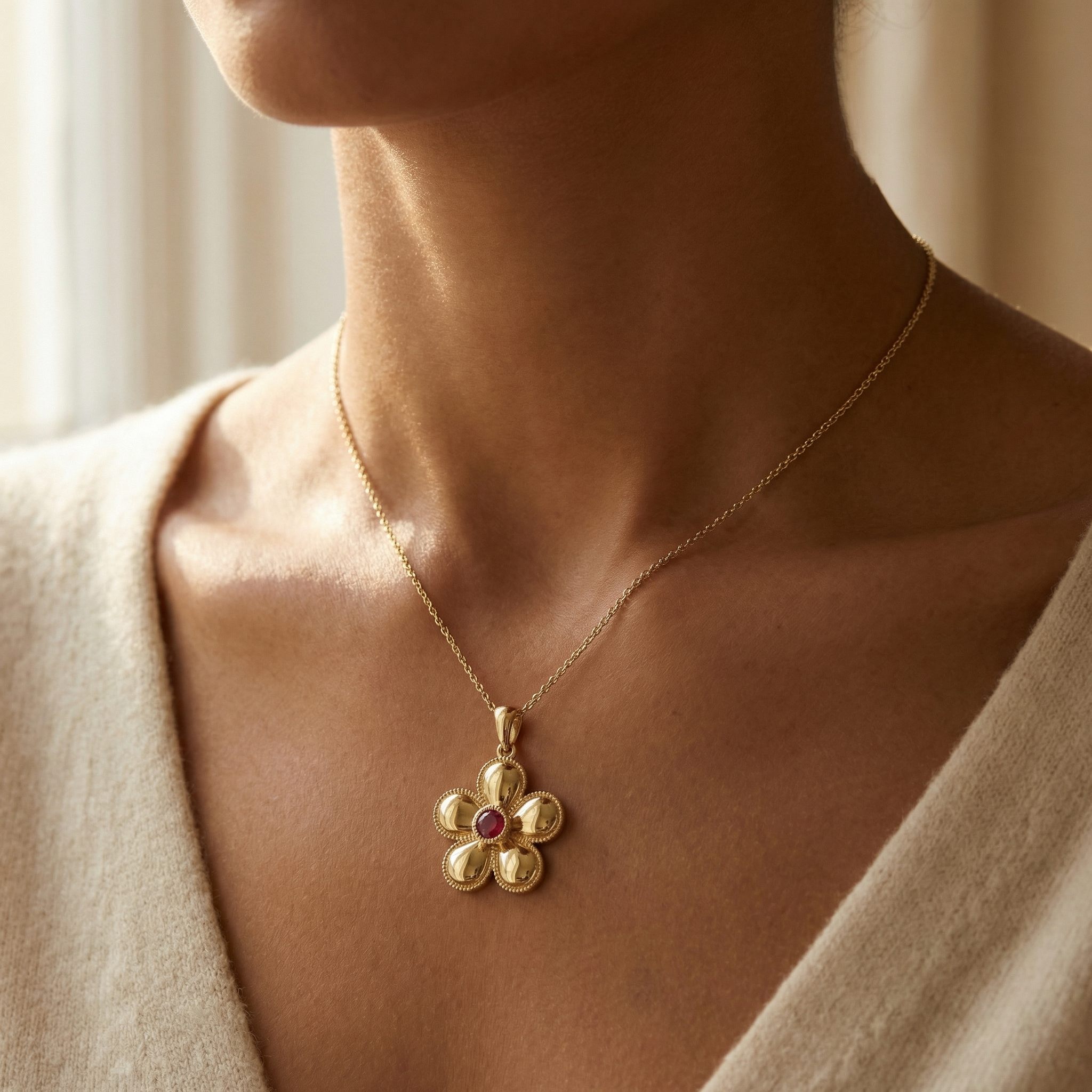 Gol-e Sorkh Pendant - Lifestyle