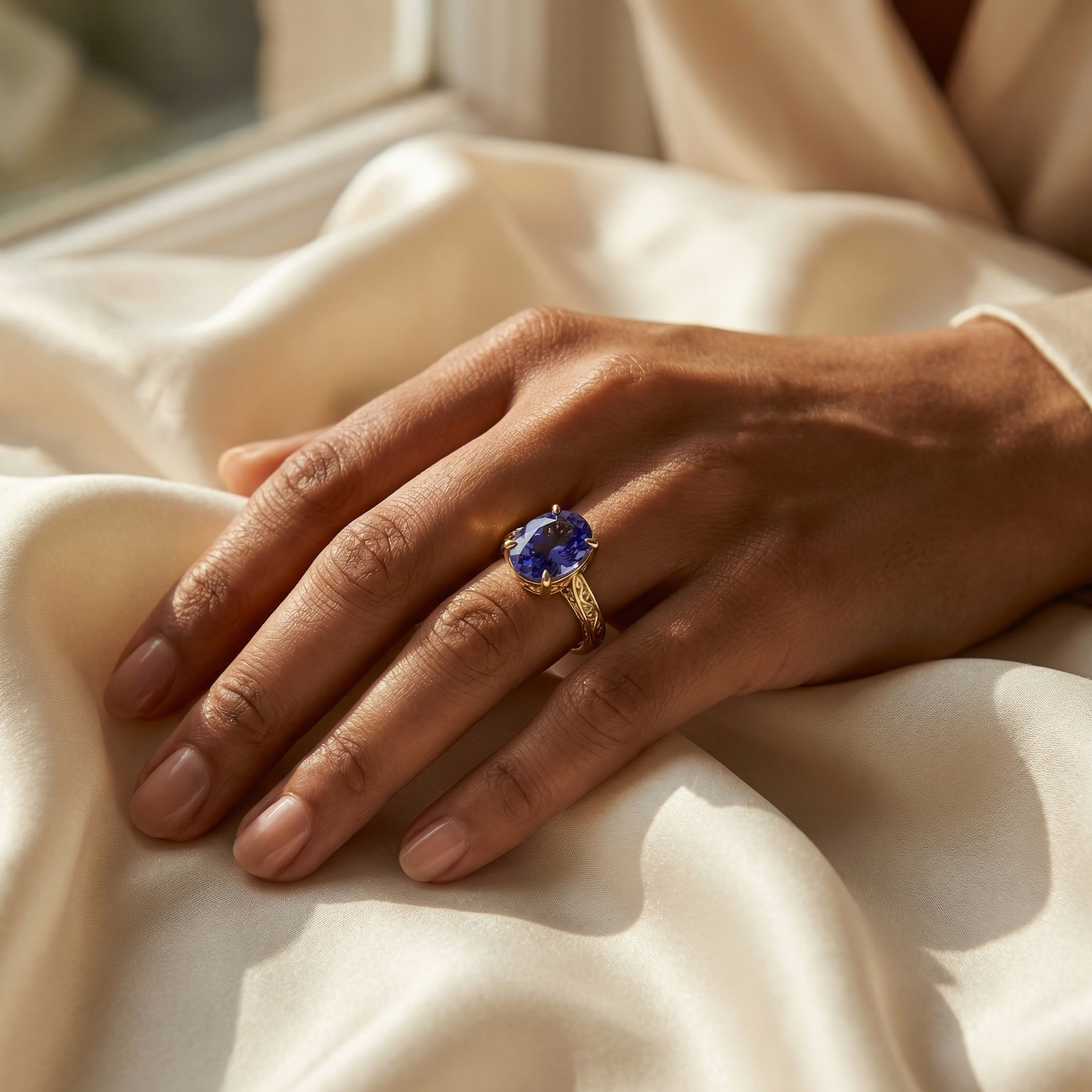 Shab-rang Ring - Lifestyle shot