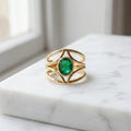 Golestan Chahar Bagh Bridal Ring