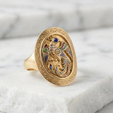 Afsaneh Simurgh Cocktail Ring