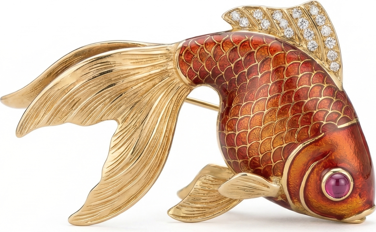Mahi Brooch - Bahar Collection | Silux London