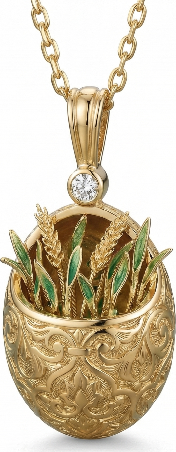 Sabzeh Pendant - Bahar Collection | Silux London