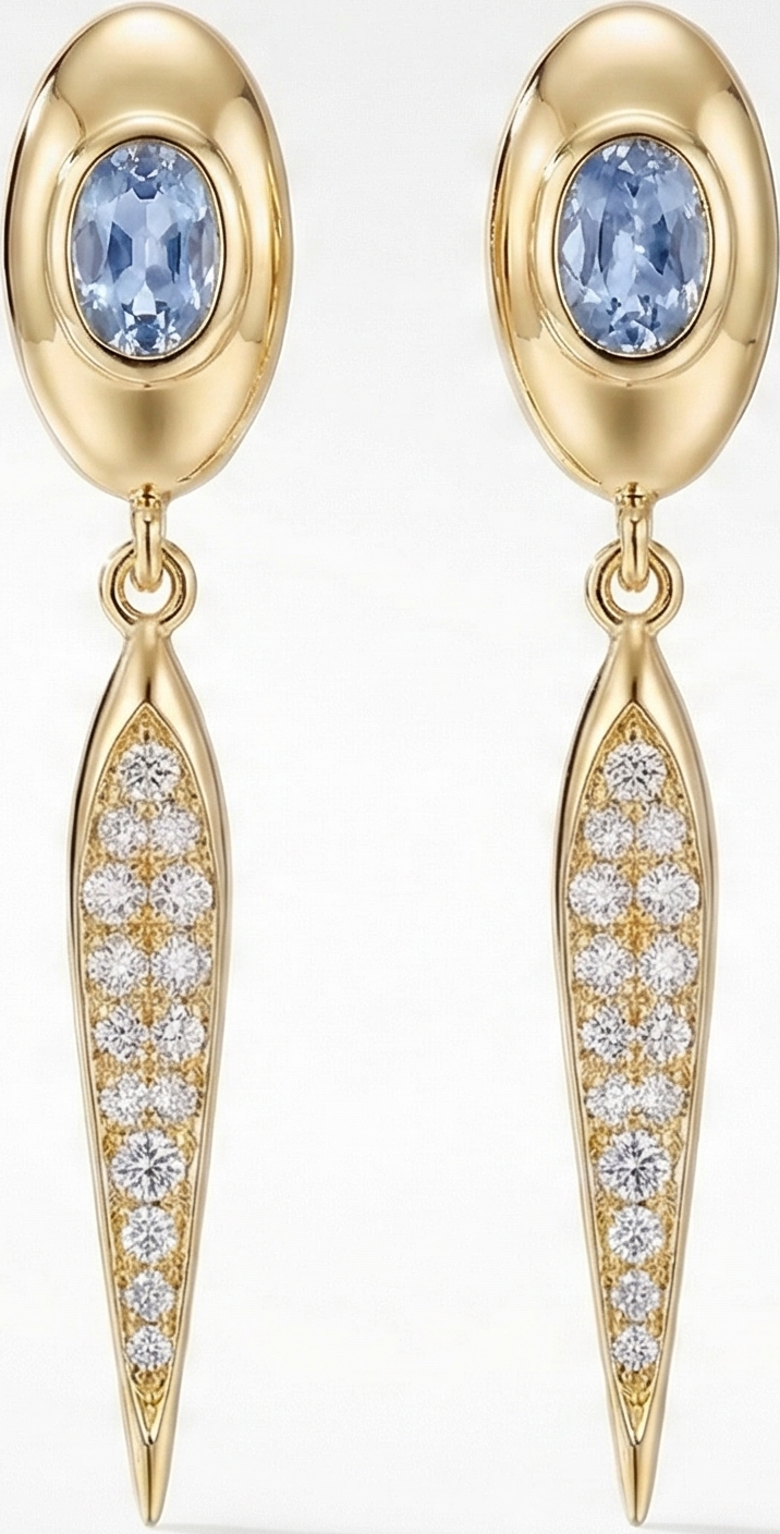 Sofreh Earrings - Bahar Collection | Silux London
