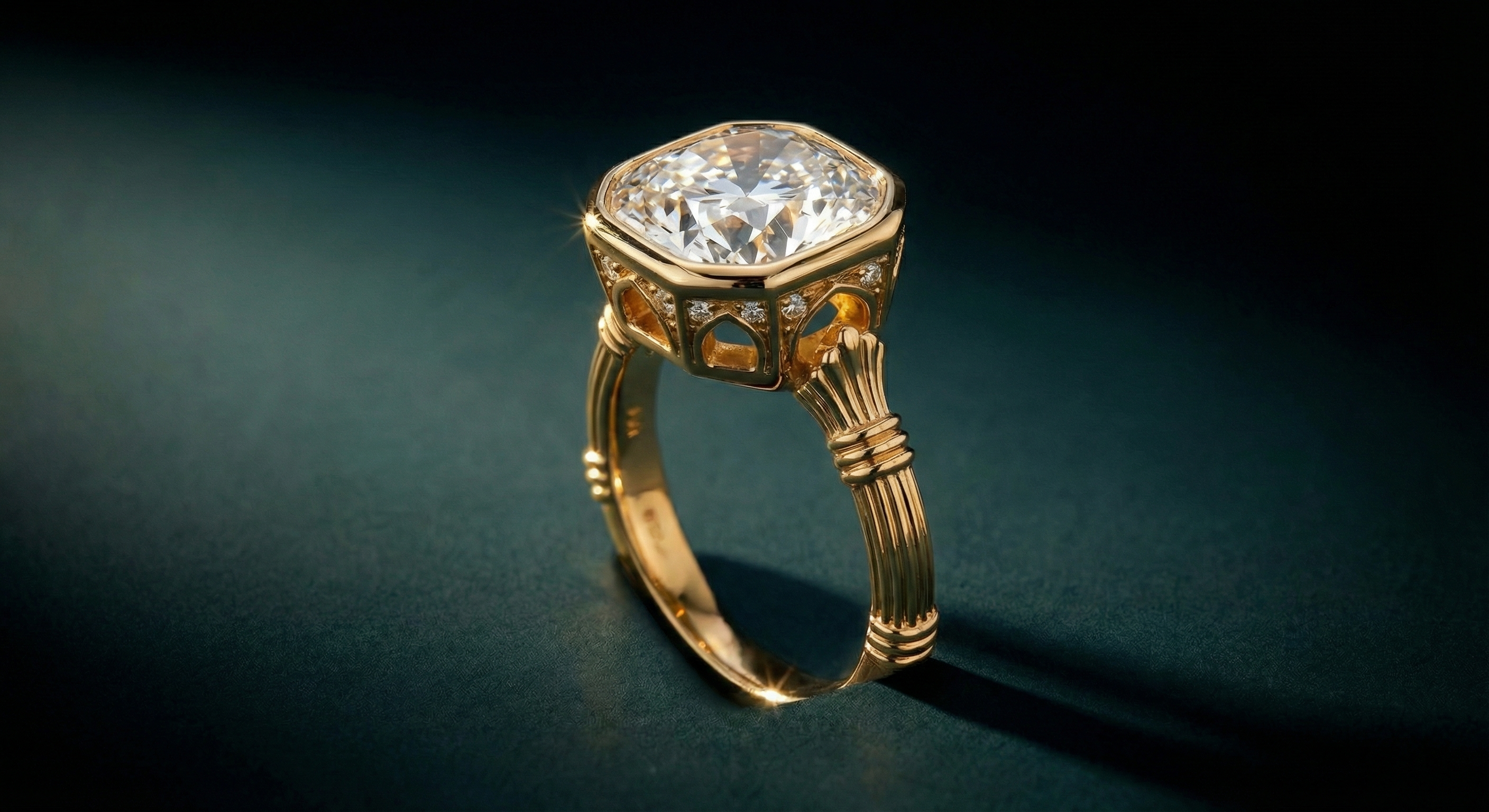 Soraya Grand Pavilion Solitaire - 45 Degree View